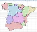 Mapa Excel pegado SVG